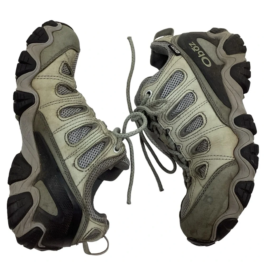 OBOZ Sawtooth ll B Dry Waterproof Leather Hiking Boots - Picture 2 of 10